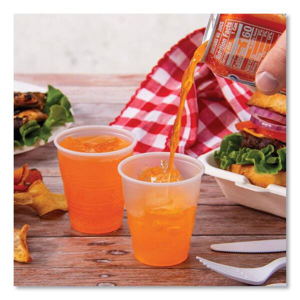 10 oz plastic cups Cosmoplast Wholesale Plastic Juice Cups Clear 10 oz 1000 Pcs. – Cosmoplast  UAE main image 0
