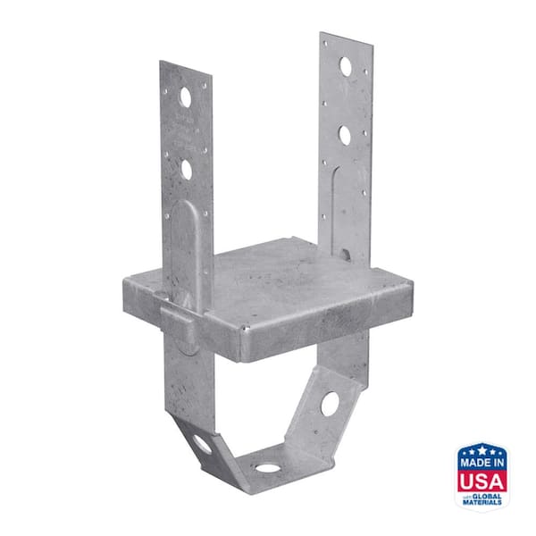 Simpson Strong-Tie PBS Hot-Dipped Galvanized Standoff Post Base for 6 in. x 6 in. Nominal Lumber