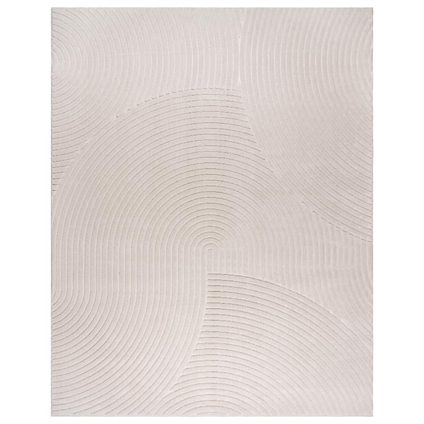 Gertmenian Conway Mitsuri Cream 8 ft. x 10 ft. Geometric Indoor Area Rug