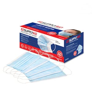 MACHIMPEX Disposable Face Mask (50-Pack) DM50US - The Home Depot