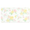 Martha Stewart Amber Floral Daisy Stripe Reverisble Water Resistant Kitchen Mat, Pink/Yellow, 20x39