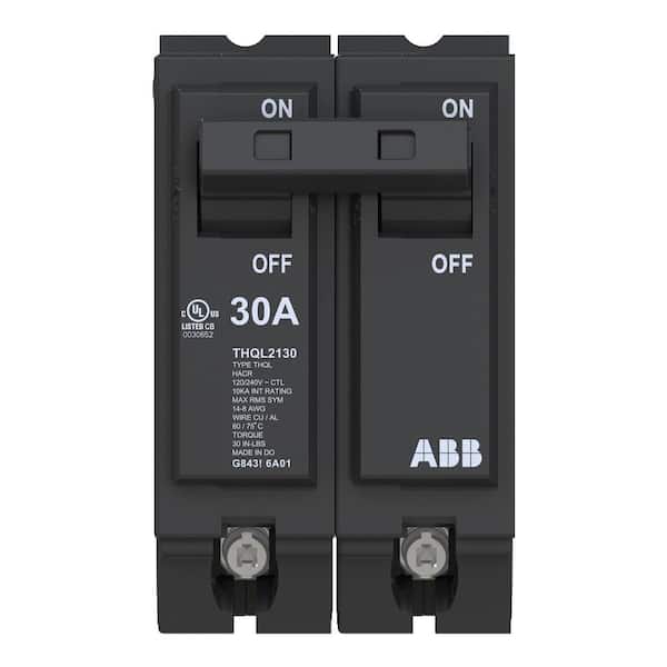 30 Amp 1 in. Double-Pole Circuit Breaker (THQL2130A)