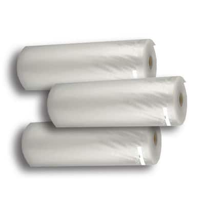 FoodSaver 8 in. x 20 ft. Vacuum Sealer Roll (Set of 3) FSFSBF0534-P00 - The  Home Depot