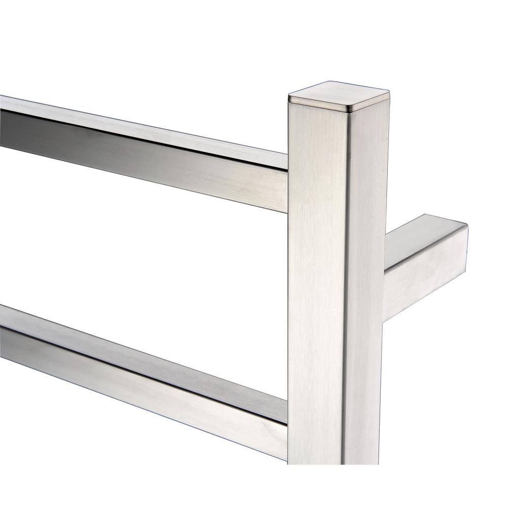 Charles Series Brushed Nickel Wall Mounted Electric Towel Warmer