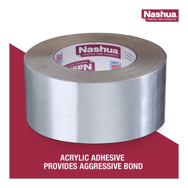 Nashua Tape x 50 330X Extreme Weather HVAC Foil Duct Tape  1906077