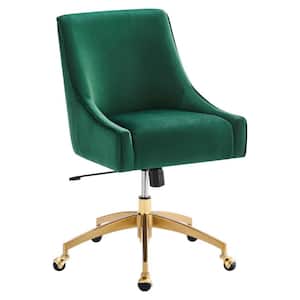 Discern Green Performance Velvet Office Chair
