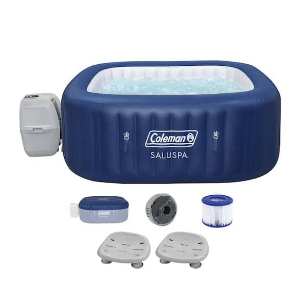 Hawaii 6-Person 140-Jet Inflatable Hot Tub with Spa Seat (2-Pack)