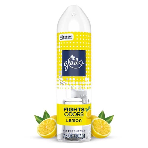 Odor Fighting 7.3 oz. Lemon Air Freshener Spray