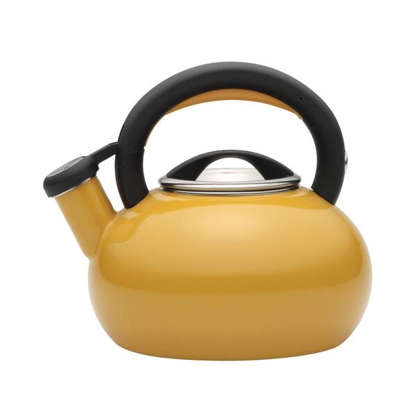 Circulon 6-Cup Mustard Yellow Sunrise Teakettle