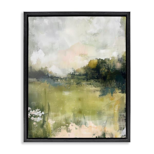Stupell Industries Scenic Faded Atmosphere by Irena Orlov Black Floater Frame Nature Graphic Art Print 21 in. x 17 in.