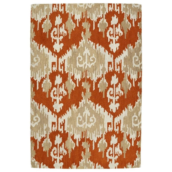 Kaleen Casual Paprika 2 ft. x 3 ft. Area Rug