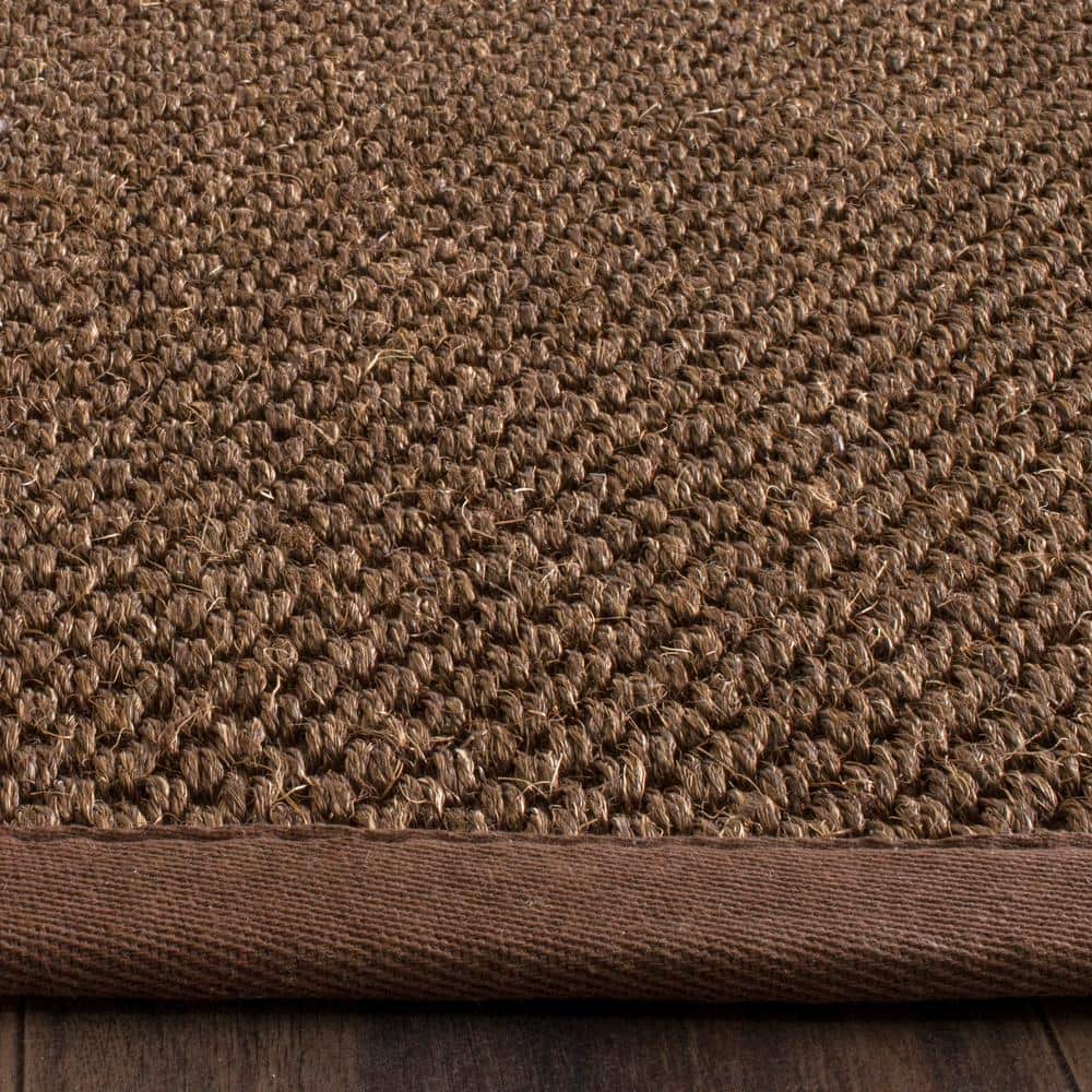 Brown Sisal Non-slip 2' x 4' Area Rug