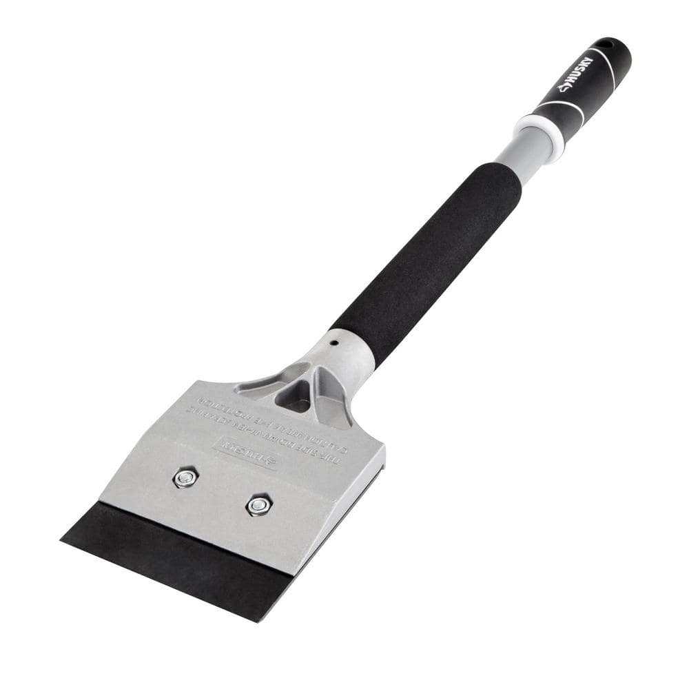 Reviews for Husky 4 in. Heavy-Duty Floor Paint Scraper with Soft Grip ...