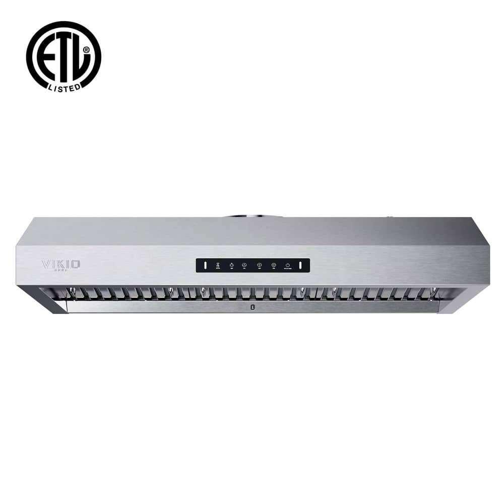 36 in. 560 CFM Ducted Under Cabinet Range Hood in Stainless Steel with 3-Way Venting Removable LED and Gesture Control price history on PriceWatchPro
