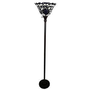 tiffany floor lamp uplighter