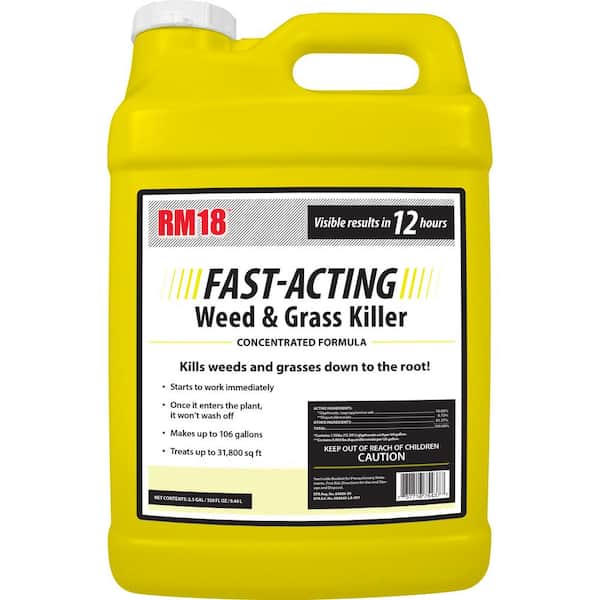 RM18 2.5 Gal. Fast-Acting Weed and Grass Killer Concentrate