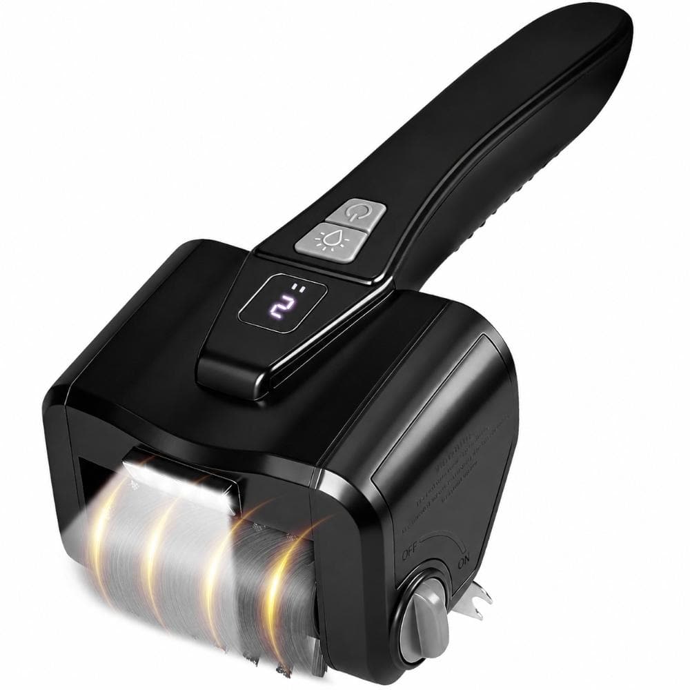 Cordless Electric Grill Brush with 800 RPM Motor, Type-C Charge Port, LED Light, and 304 Stainless Steel No-Shed price history on PriceWatchPro