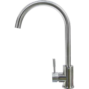 Flow Max RV Kitchen Faucet - Curved Gooseneck Shaped