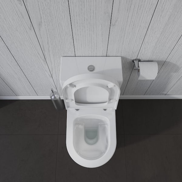 Duravit ME by Starck Elongated Toilet Bowl Only in White 