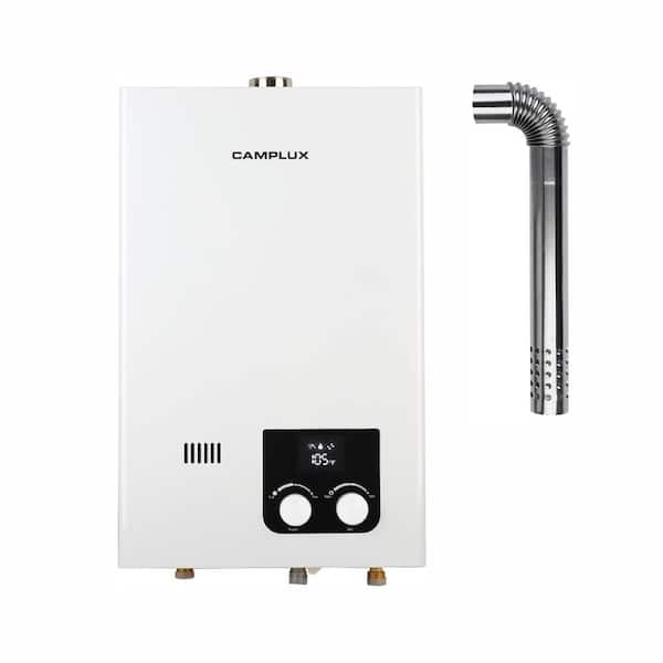 CAMPLUX ENJOY OUTDOOR LIFE Instant 2.64 GPM 68,000 BTU Natural Gas Tankless Water Heater