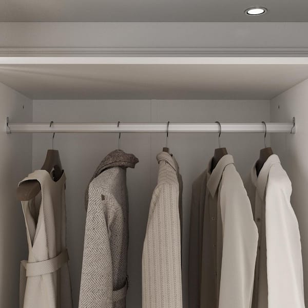 Graham White Closet Storage System