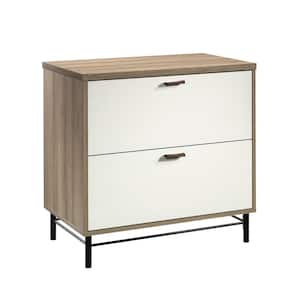 Anda Norr Sky Oak Decorative Lateral File Cabinet with 2-Drawers