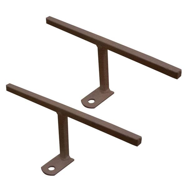 Unique Home Designs 3 in. Copper T Brackets with Screws Set of 2-DISCONTINUED