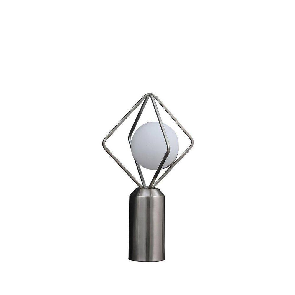 19.5 in. Silver Bedside Table Lamp for Bedroom, Living Room No Bulbs Included price history on PriceWatchPro