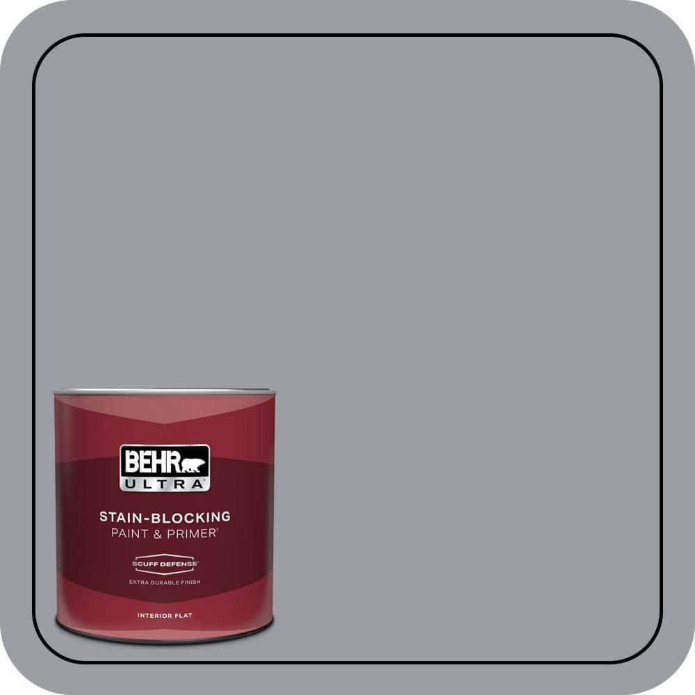 1 qt. #760F-4 Down Pour Extra Durable Flat Interior Paint & Primer price history on PriceWatchPro
