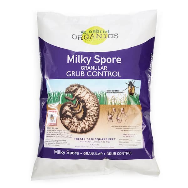 St. Gabriel ORGANICS Milky Spore Granular Japanese Beetle Grub Control