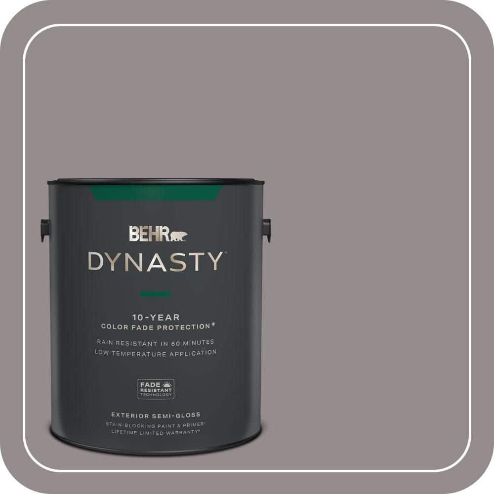 1 gal. #T18-03 Graylac Semi-Gloss Enamel Exterior Stain-Blocking Paint & Primer price history on PriceWatchPro