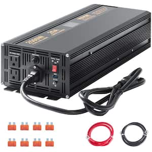 2500-Watt 3.4 HP Sump Pump Battery Backup System Power Sump Pump Battery Inverter for Emergency and Power Outage