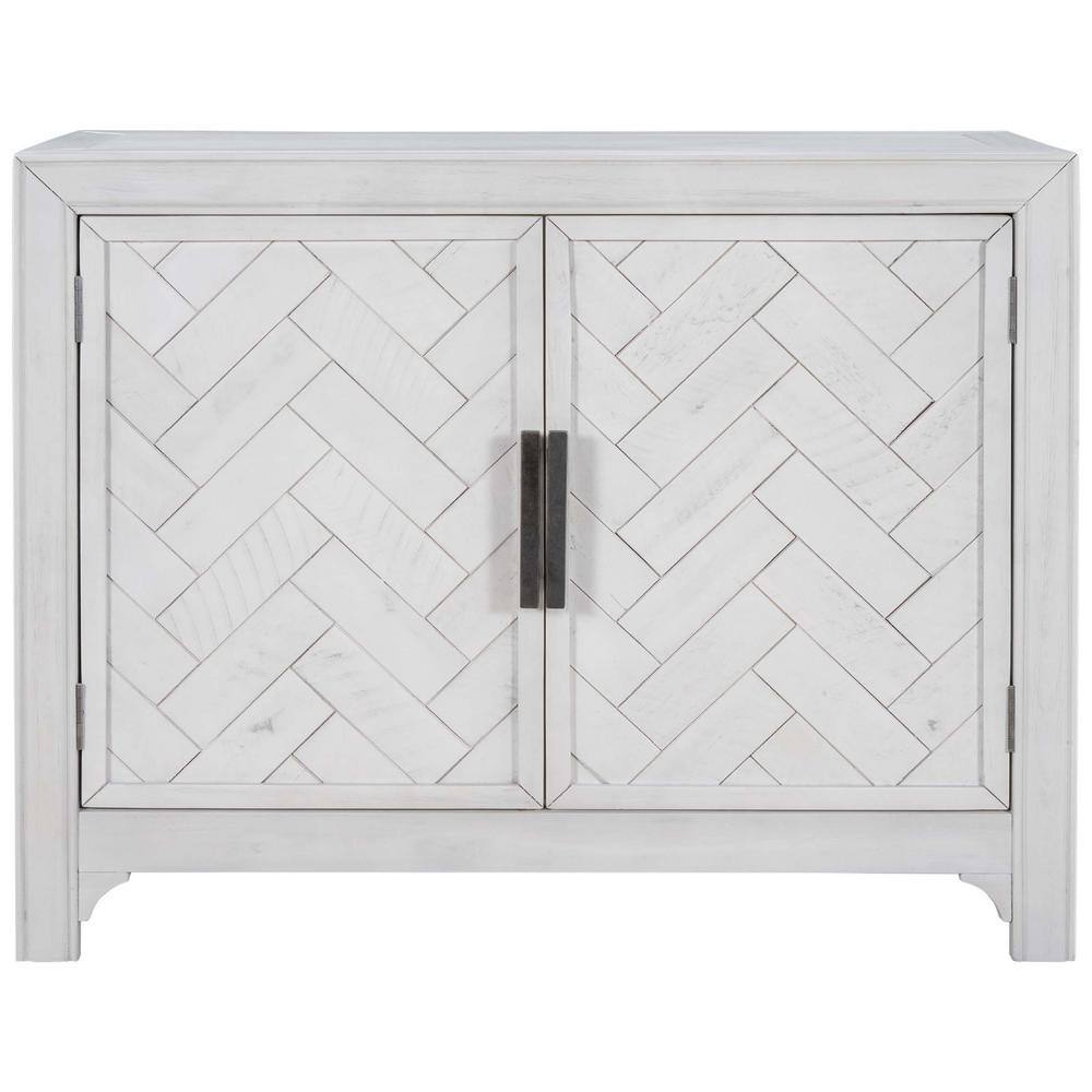 40 in. W x 15 in. D x 31.9 in. H Bathroom Antique White Linen Cabinet