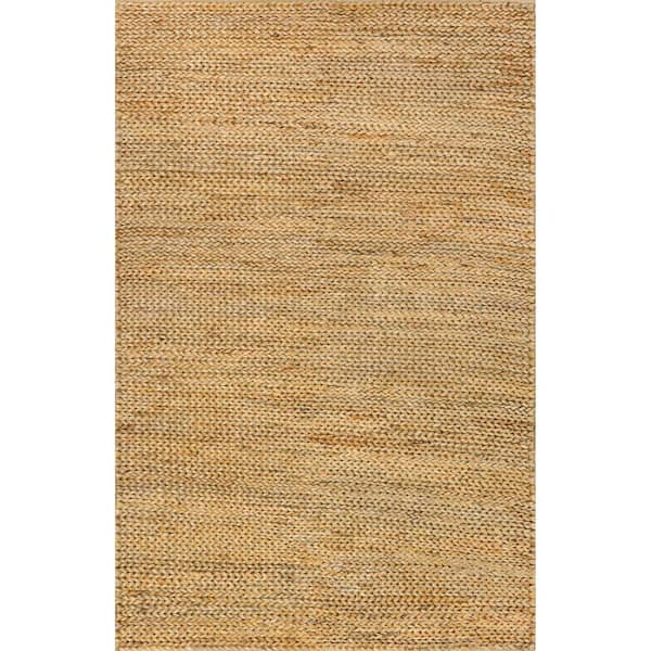 RUGS USA Helga Casual Jute Natural 5 ft. x 8 ft. Area Rug