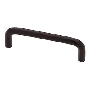 3 in. (76mm) Center-to-Center Matte Black Wire Drawer Pull