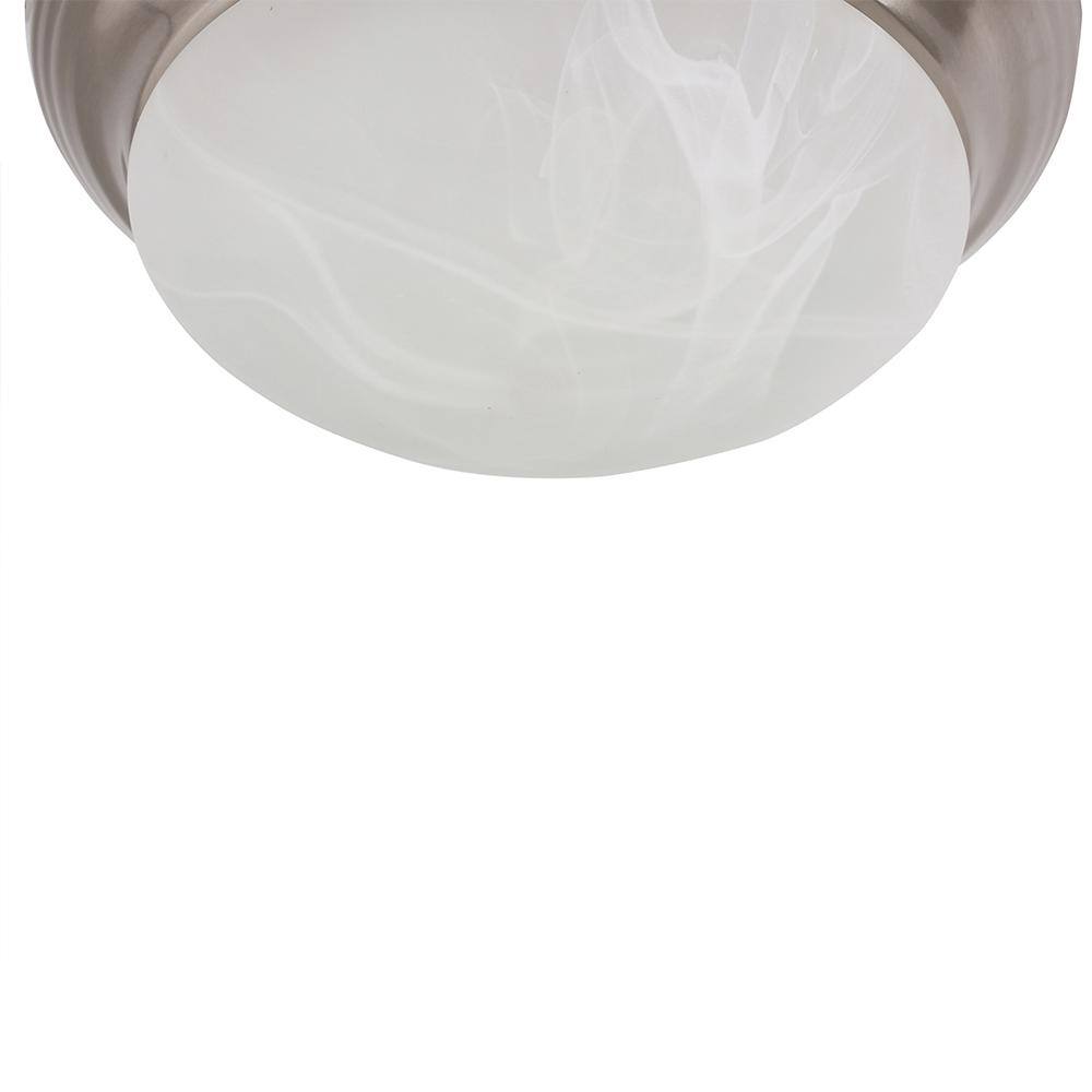 Brushed Nickel 12" LED Flush Mount Ceiling Light
