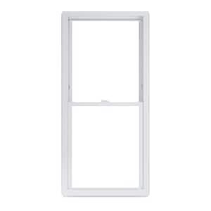 American Craftsman 27.75 in. x 45.25 in. 50 Series White Double Hung ...