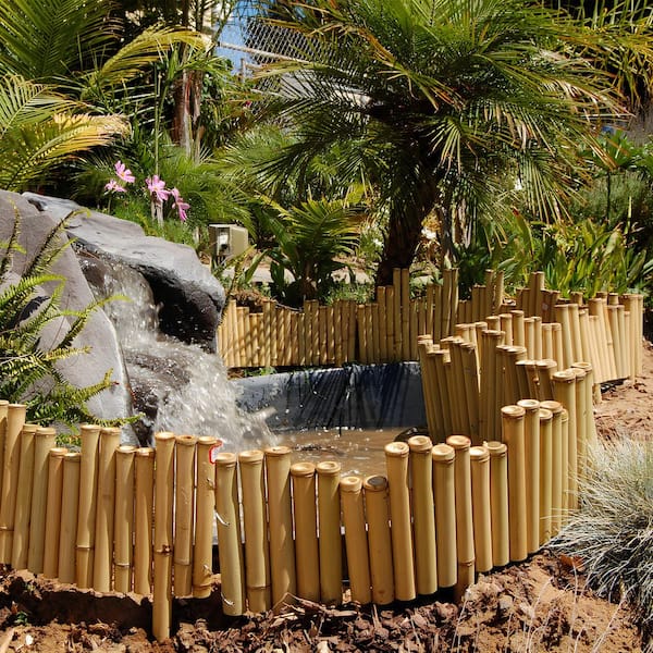 Backyard X-Scapes 23 in. L x 8 in. H x 0.875 in. D Bamboo Natural