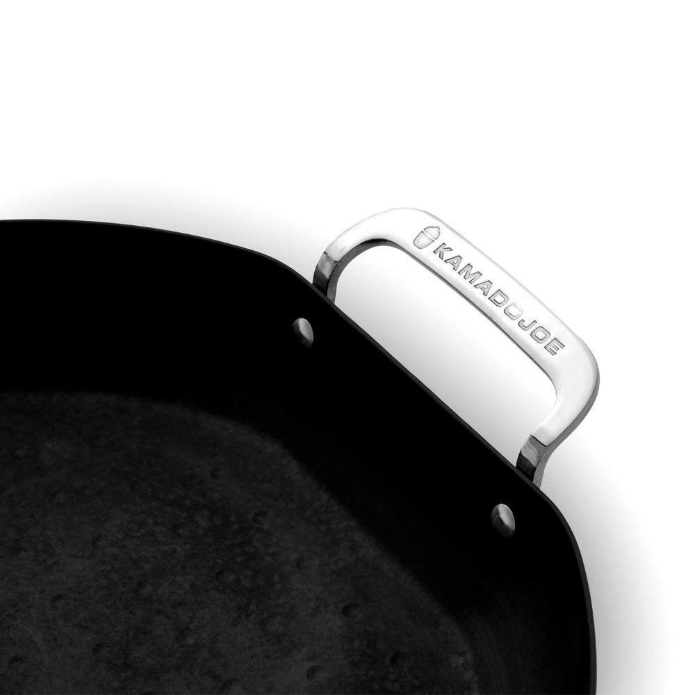 Kamado Joe 17.7" Black Carbon Steel Paella Pan
