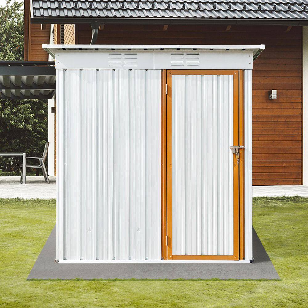 5 ft. W x 3 ft. D Electro-Galvanized Metal Sheds and Outdoor Storage Shed w