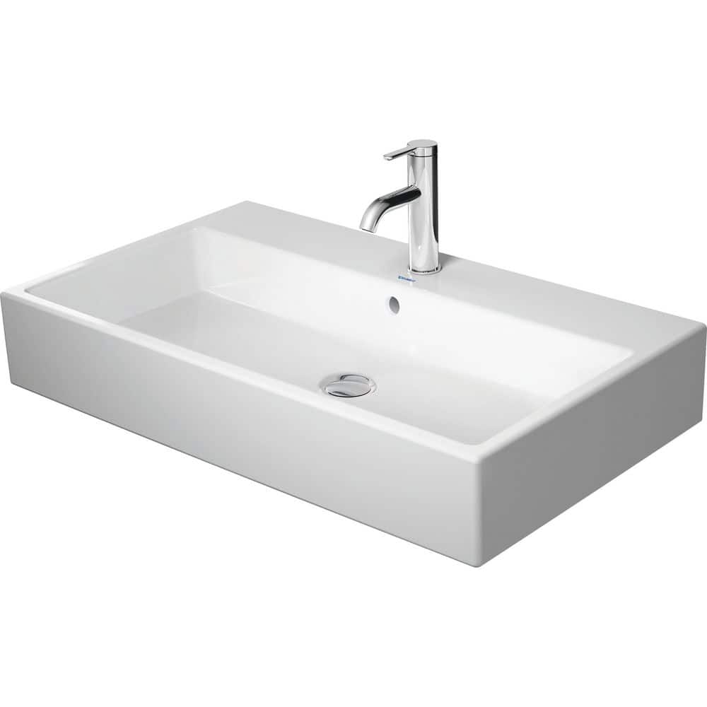 Vero 6.5 in. Wall Mount Bathroom Sink in White Ceramic (Faucet Not Included) price history on PriceWatchPro