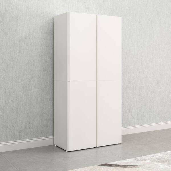 Everest Work Table 72-in W x 32-in H Steel Cloud White Freestanding Utility Storage Cabinet