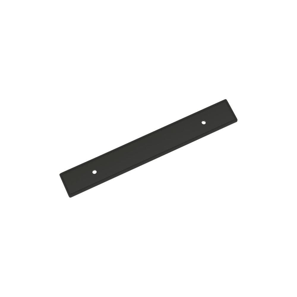 Thoreau 5-1/16 in. Center-to-Center Rectangle Matte Black Pull Cabinet Backplate price history on PriceWatchPro