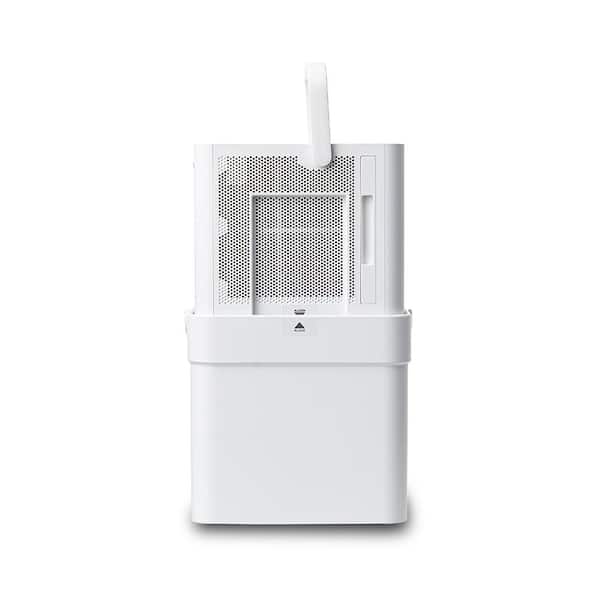 Midea - 20 pt. Coverage area 500 sq.ft. CUBE Dehumidifier in. White with Pump ENERGY STAR MOST EFFICIENT for basement or bedroom