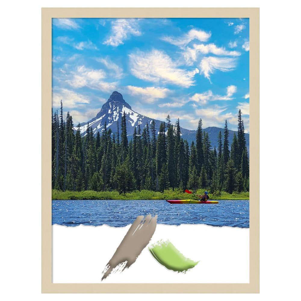 Amanti Art Svelte Natural Wood Picture Frame Opening Size 18 x 24 in.  A38868299046 - The Home Depot