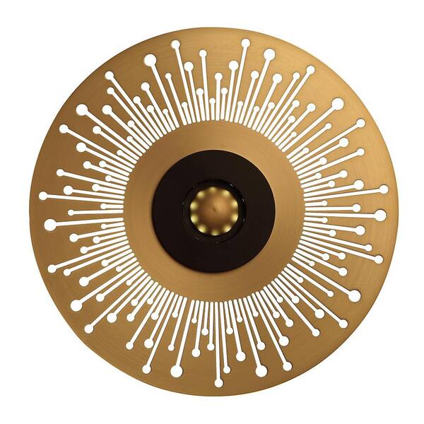 Unbranded Sabrina I 1-Light Gold LED Wall Sconce