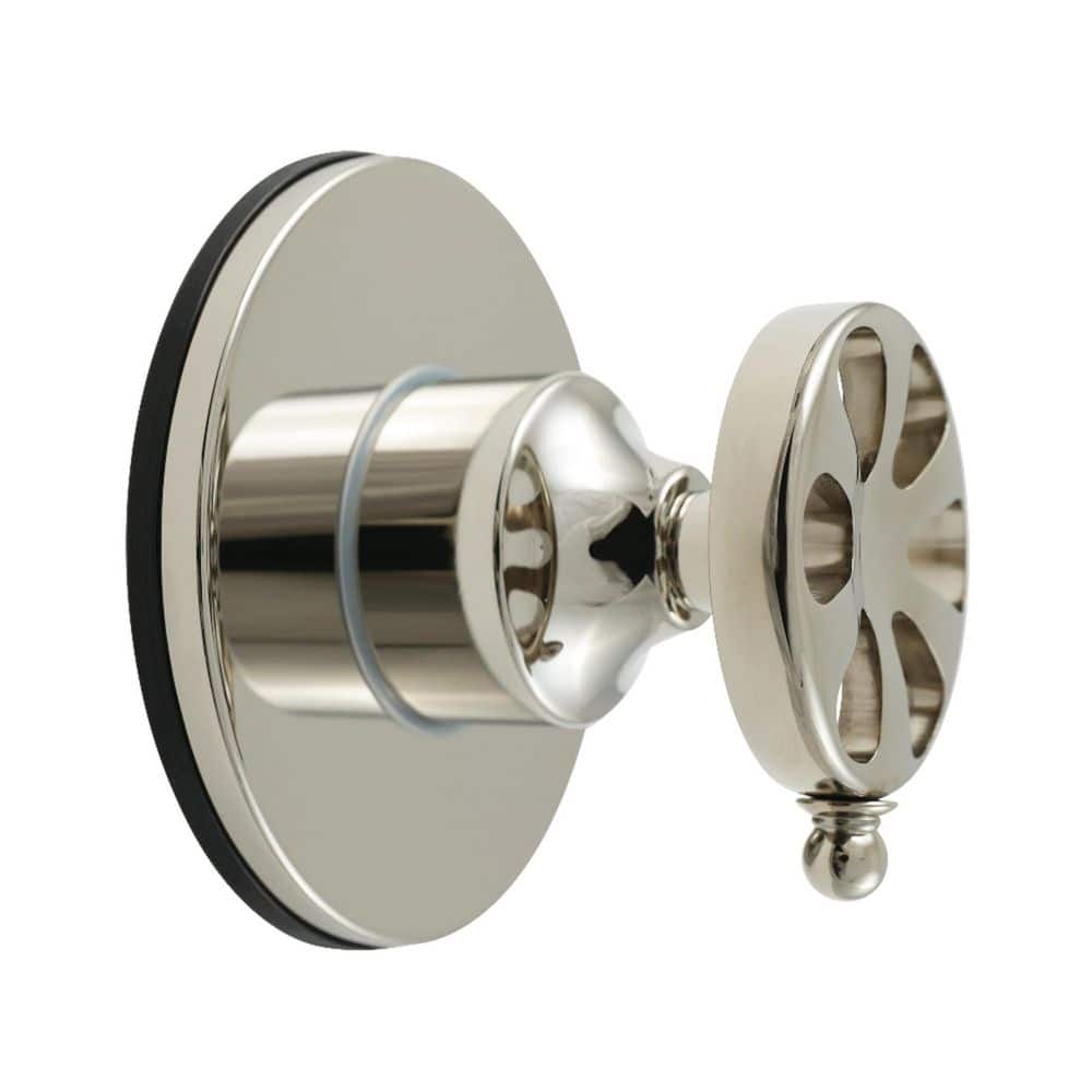 Belknap 1/2 in. Single-Handle 1-Hole Wall Mount 3-Way Diverter Valve with Trim Kit in Polished Nickel price history on PriceWatchPro