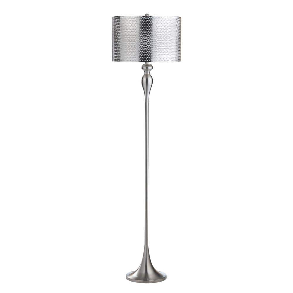 CRESTVIEW COLLECTION 63.5 in. Brushed Modern and Contemporary Standard ...