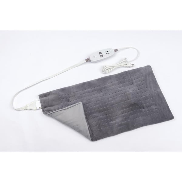 CALMING HEAT 12 in. x 24 in. Massaging Weighted Heating Pad