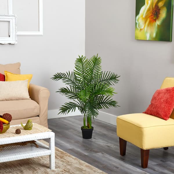 Nearly Natural 3.5 ft. Areca Palm Artificial Tree (Real Touch)